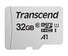 Scheda Tecnica: Transcend 32GB 300s microSDHC I C10 U1 95/45 Mb/s Tlc W/o Ad - 