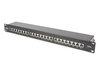 Scheda Tecnica: DIGITUS Pannello Patch - 19" Categoria 6a Schermato 24 Porte 8 Poli RJ45 Nero