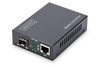 Scheda Tecnica: DIGITUS Convertitore 10/100/1000 Gigabit Media Converter - RJ45 - Fibra Ottica Con Modulo Sfp