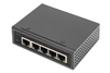 Scheda Tecnica: DIGITUS Extender Industriale 5 Porte Gigabit PoE - 