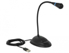 Scheda Tecnica: Delock USB Gooseneck Microphone With Base And Mute + On / - Off Button