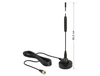 Scheda Tecnica: Delock Dab+ Antenna F Plug 0 Dbi Omnidirectional With - Magnetic Base Fixed Black