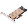 Scheda Tecnica: SilverStone SST-ECM22 - Superspeed Pci-e Express Card X4 To - M.2 (ngff) And SATA To M.2, Superior Coooling, Support M.2