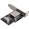 Scheda Tecnica: SilverStone SST-SA011 - Internal Mini SAS 26pin Sff8087 To - External 36pin Sff8088 Om Pci-e Card Bracket