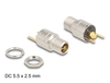 Scheda Tecnica: Delock Connector Dc 5.5 X 2.5 Mm Female Bulkhead Soldering - Version - Round 20 V / 15