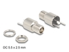 Scheda Tecnica: Delock Connector Dc 5.5 X 2.5 Mm Female Bulkhead Soldering - Version - Round 20 V / 9