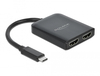 Scheda Tecnica: Delock USB Type-c Splitter - (dp Alt Mode) To 2 X HDMI Mst / Vxp