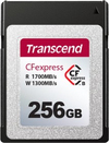 Scheda Tecnica: Transcend CFexpress 820 256GB, NVMe PCIe Gen3 x2, CFexpress - Type B, 1700/1300Mb/s