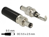 Scheda Tecnica: Delock Connector Dc - 5.5 X 2.5 Mm With 9.5 Mm Length Male Soldering Version