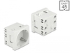 Scheda Tecnica: Delock Easy 45 Grounded Power Socket - With 45- Arrangement Extendable 45 X 45 Mm