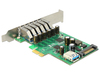 Scheda Tecnica: Delock Pci Express X1 Card To 6 X External + 1 X Internal - USB 5GBps Type-a Female