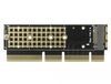 Scheda Tecnica: Delock Pci Express X16 (x4 / X8) Card To 1 X NVMe M.2 Key M - For Server