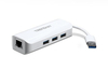 Scheda Tecnica: TRENDnet USB 3.0 To Gb Ethernet ADAp. + USB Hub - 