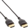Scheda Tecnica: InLine Cavo HDMI 2.0, Super Slim /a, 0.5m, Uhd, 4k2k, Arc - Heac, 4k3d, Dorato, Nero, Maschio / Maschio HDMI-high Speed