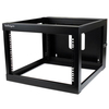 Scheda Tecnica: StarTech Server rack 6U a giorno per montaggio a parete con - cerniera 22"