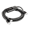 Scheda Tecnica: Club 3D USB Type-C, Y charging cable to 2x USB Type-C max - 100W, 1.83m/6ft M/M