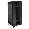 Scheda Tecnica: LINK Armadio Rack 19 27u (a)1388 (l)600 (p)1000 Colore Nero - Porta Metallo Traforata