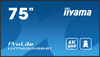 Scheda Tecnica: iiyama H7565UHSB-B1 75" CD Uhd 75 3840x2160 Uhd Ips - Pane Haze