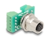 Scheda Tecnica: Delock M12 Transfer Module Adapter - 8 Pin -coded Female To 9 Pin Terminal Block For Installation