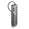 Scheda Tecnica: NGS Ihub 10: Hub 10 Porte USB 3.0. Velocit Di Trasferimento - Dati 5GBps. Lunghezza Del Cavo: 180 M