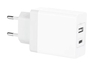 Scheda Tecnica: LINK Caricabatteria 2 Porte USB (1 Tipo + 1 USB-c) Da Presa - Muro Dc 5v 3.4a 17w
