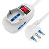 Scheda Tecnica: Techly Presa Multipla 2 Posti 10/16A Bipasso E 1 10/16A - Bipasso Schuko Con Interruttore