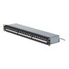Scheda Tecnica: StarTech 24 Port 1U Shielded Cat6A Patch Panel, Rackmount - Cat6A RJ45 STP Ethernet Patch Panel, 110 Type Punch Down