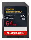Scheda Tecnica: SanDisk Extreme PRO - Sd Uhs I 64GB Sd 200mB,s