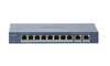 Scheda Tecnica: Hikvision DS-3E0310HP-E(C) 8 x 10/100 Mbps PoE, 2x - 10/100/1000 Mbps RJ-45, 5.6GBps, 4.17 Mpps, 217.6x27.6x108