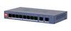 Scheda Tecnica: Dahua CS4010-8GT-60-V2 10-Port Cloud Managed Desktop - Gigabit Switch with 8-Port PoE, Layer 2, 20GBps, 4 Mbit, 1
