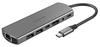 Scheda Tecnica: Mediacom MD-C314 USB-C to HDMI + RJ45 + 2 Porte USB 3.0 + - USB-C + Audio
