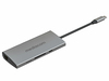 Scheda Tecnica: Mediacom MD-C316 1xScheda di memoria SD, 3xUSB 3.0 - 1xUSB-C, 1xHDMI, 1xRJ-45, Alluminio