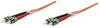 Scheda Tecnica: Intellinet Fiber Optic Patch Cable, OM2, ST/ST, 5m, Orange - Duplex, Multimode, 50/125 m, LSZH, Fibre, Lifetime Warrant