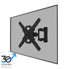 Scheda Tecnica: Neomounts LEVEL-850 WL40S-850BL14 Supporto a parete - mobilit completa per TV - 40-65" - max 40 kg - VESA 100x10