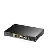 Scheda Tecnica: Cudy Switch Gigabit Poe+ 16 Porte Con 2 Uplink Gbe E 2 - Gigabit Sfp, Gs1018ps2 Nero