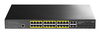 Scheda Tecnica: Cudy GS2028PS4 24 x 1000Mb PoE, 4 x SFP Combo, 1 x RJ-45 - Console, 300W PoE, 56Gbps, 41.66Mpps, 4MB Buffer, 128MB RAM