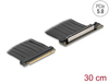 Scheda Tecnica: Delock Riser Card Pci Express 5.0 X16 male To X16 Sot With - Cabe 30 Cm