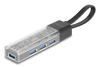 Scheda Tecnica: Delock 4 Port USB Hub 5GBps With USB Type-a Or USB Type-c - Port" Transparent Housing