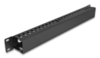 Scheda Tecnica: Delock 19" 1U Cable Management Routing Panel With 2 - Openings Meta Black