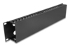 Scheda Tecnica: Delock 19" 2U Cable Management Routing Panel With 4 - Openings Meta Black