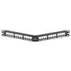 Scheda Tecnica: Panduit Patch Panel 24 Port Angled All Metal Black 1U - 
