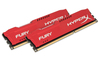 Scheda Tecnica: Kingston 8GB DDR3- 1600MHz Non-ecc C 10 Dimm (kit Of - 2)fury Red Series