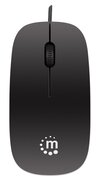 Scheda Tecnica: Manhattan Mouse Mini ttico USB Silhouette 1000 Dpi Nero - 