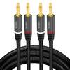 Scheda Tecnica: Logilink Cavo Per AltoparLANti 2x2 Spinotti Banana Nylon - Nero 5m