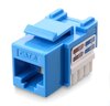 Scheda Tecnica: Techly Frutto Keystone RJ45 - Cat.6 UTP Idc 90&deg, Bu