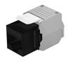 Scheda Tecnica: Techly Frutto Keystone RJ45 - Cat.6a UTP Too-free Nero Grigio
