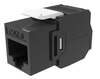 Scheda Tecnica: Techly Frutto Keystone RJ45 - UTP Cat.6 Tooess Nero