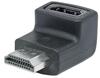 Scheda Tecnica: Manhattan Adattatore HDMI - M/F 90&deg, Verso 'ato