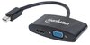 Scheda Tecnica: Manhattan Adattatore Mini Dp - 2-in-1 4k HDMI VGA