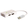 Scheda Tecnica: Techly Adattatore DP - Dvi/HDMI/dp 3-in-1